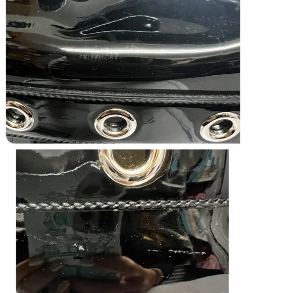 Gucci Romy Satchel Large Black Patent Leather - Picture 12 of 12